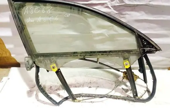 Audi A6 S6 C6 4F Sliding door window regulator with motor 4F0837462C