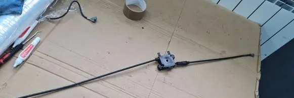 Audi A5 Engine bonnet/hood lock release cable 8W0823531C