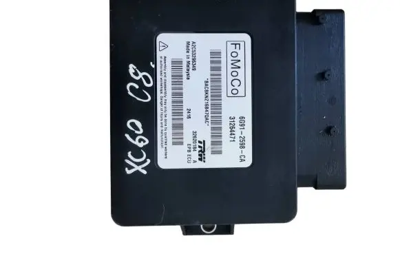 Volvo XC60 Hand brake control module 6G912598CA 31264471 A2C53296349