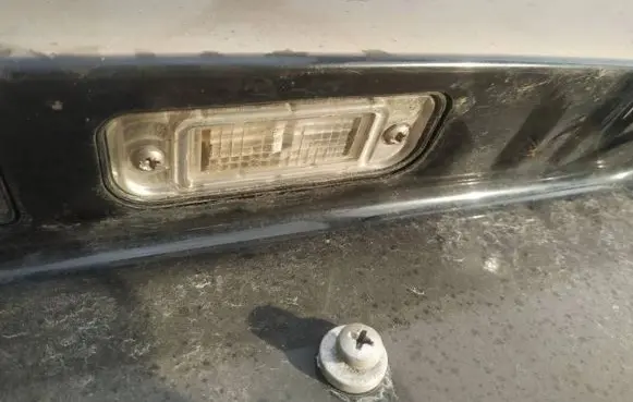 Mercedes-Benz A W168 Number plate light