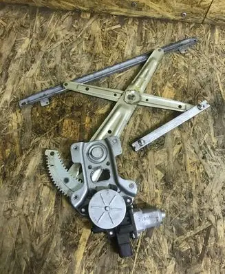 Peugeot 4007 Front door window regulator with motor 00512