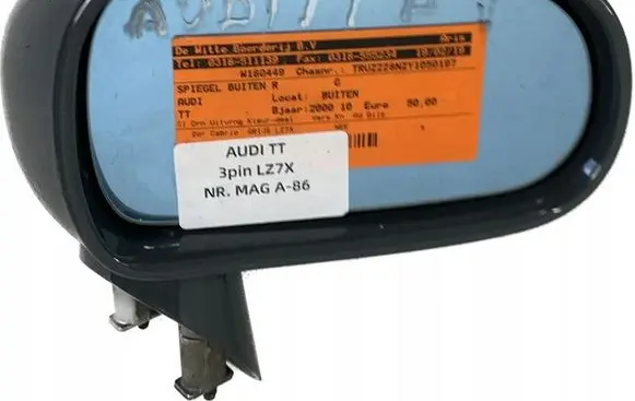 Audi TT TTS Mk2 Front door electric wing mirror E446R010025