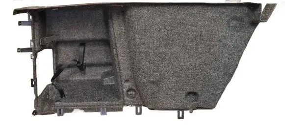 Skoda Octavia Mk2 (1Z) Trunk/boot side trim panel 1Z9867428M T06F44 6388