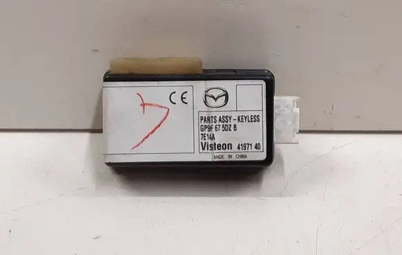 Mazda 6 Keyless (KESSY) go control unit/module GP9F675DZ 7E14A