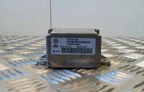 Volkswagen Touareg I ESP acceleration yaw rate sensor 7H0907652 10098503264 448801001042