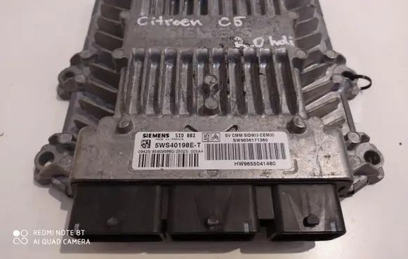 Citroen C5 Engine control unit/module 5WS40198ET SW9656171380 HW9655041480
