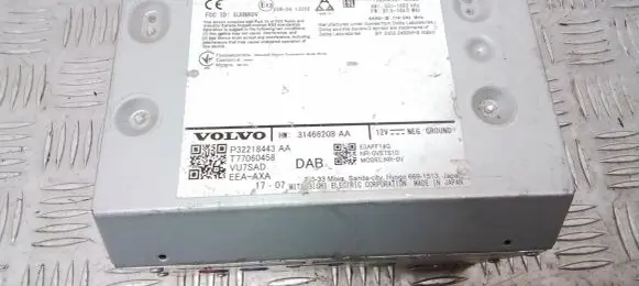 Volvo S90, V90 Navigation unit CD/DVD player 31466208 32218443