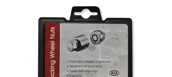 KIA Ceed Anti-theft wheel nuts and lock AC09411011