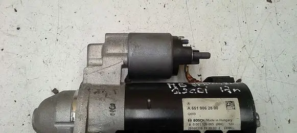 Mercedes-Benz Sprinter W906 Starter motor # 2200cdi 6519062800 0001139065