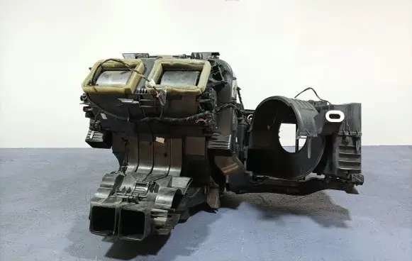 Interior heater climate box assembly