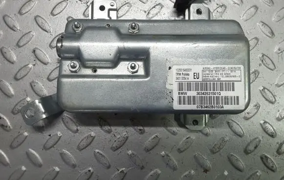 Front door airbag