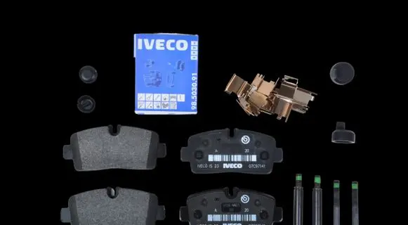 Iveco Daily 6th gen Brake pads (rear) 42579529