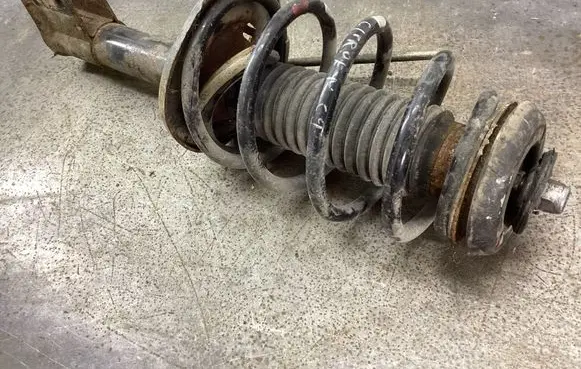Citroen C4 I Picasso Front shock absorber with coil spring