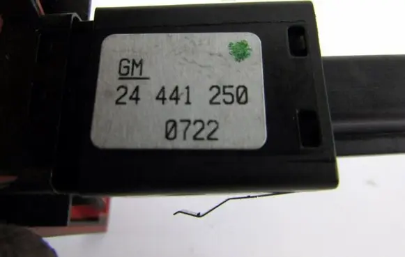 Opel Vectra C Hazard light switch 24441250