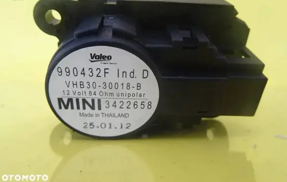 Mini One - Cooper R50 - 53 Air flap motor/actuator 3422658