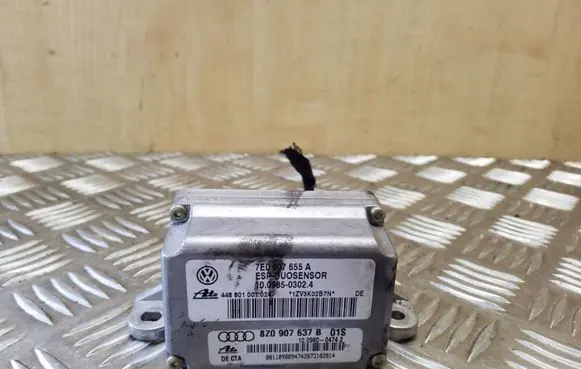 Audi A2 ESP acceleration yaw rate sensor 8Z0907637B