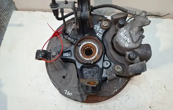 Citroen C4 II Picasso Front wheel hub spindle knuckle S27612260