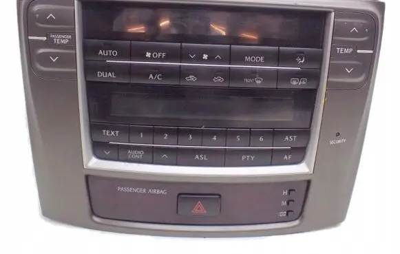 Lexus IS 220D-250-350 Climate control unit