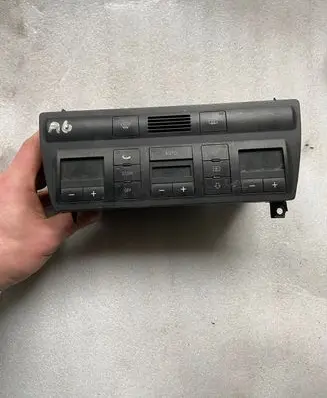 Audi A6 S6 C5 4B Climate control unit 4B0820043F 5HB00760400 D580000
