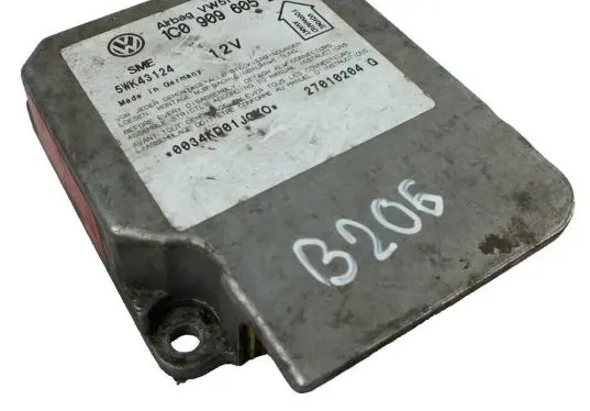 Volkswagen PASSAT B5.5 Airbag control unit/module 1C0909605B 27010204G 5WK43124