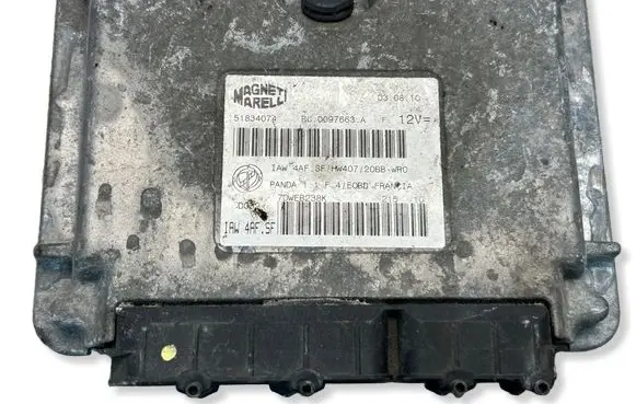 Fiat Panda II Engine control unit/module 51834074 7DREB238K