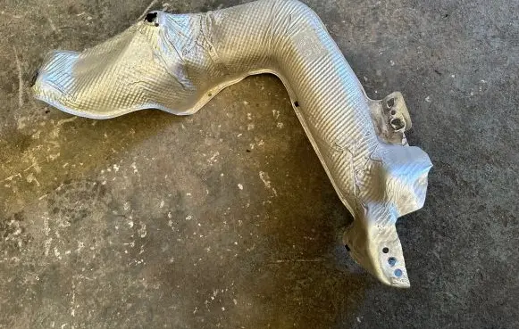 Seat Ibiza V (KJ) Exhaust heat shield