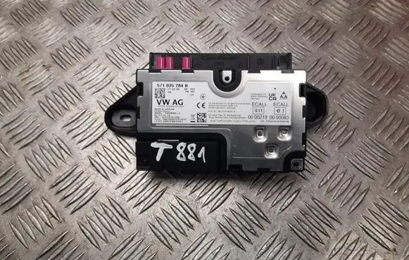 Volkswagen Tayron II Bluetooth control unit module 571035284B
