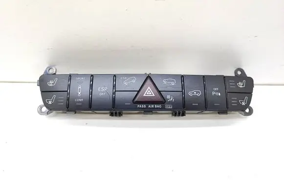 Mercedes-Benz ML W164 Hazard light switch A1648709610