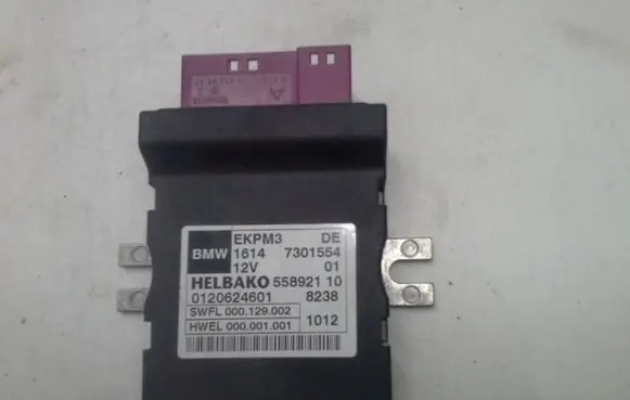 BMW X3 F25 Fuel injection pump control unit/module 7301554 16147358144