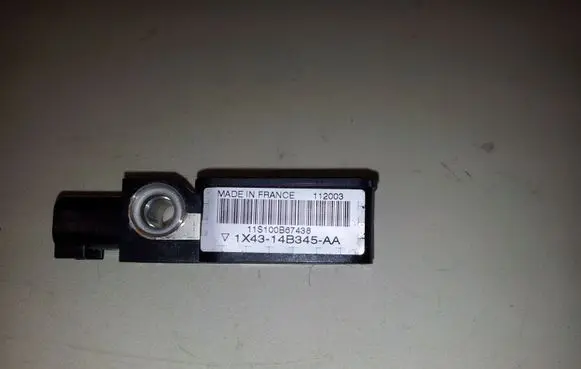 Jaguar XJ X350 Airbag deployment crash/impact sensor 1X4314B345AA 11S100B67438