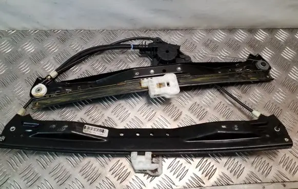 Front window lifting mechanism without motor