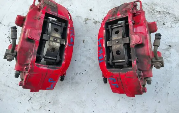 Tesla Model S Front brake caliper