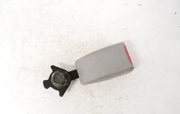 Middle seatbelt buckle (rear)