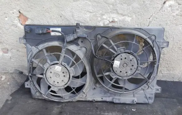 Ford Galaxy Radiator cooling fan shroud 7M3121207B YM218147AB