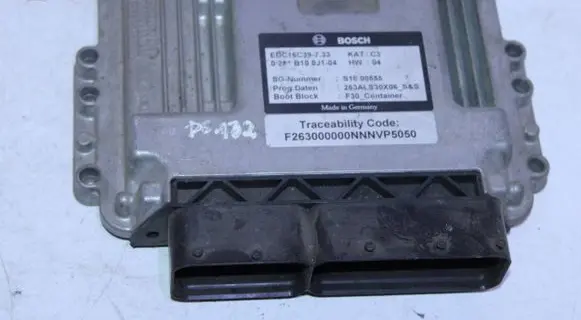 Fiat Doblo Engine control unit/module ECU 0281B100J1 0281B100J104 S1000555