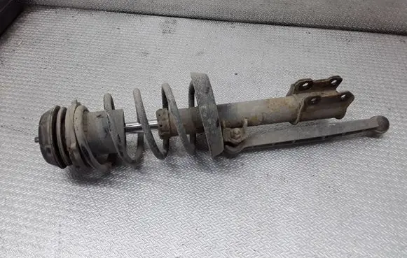 Opel Astra G Front shock absorber with coil spring