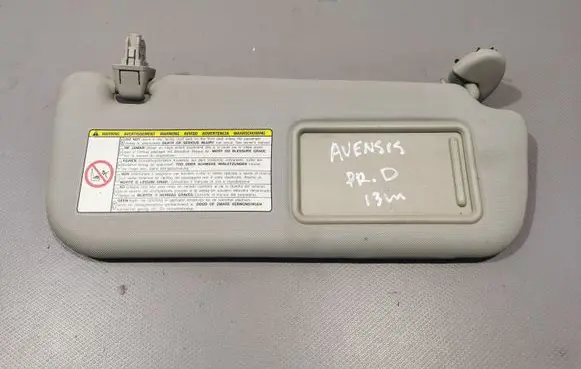 Toyota Avensis T270 Sun visor