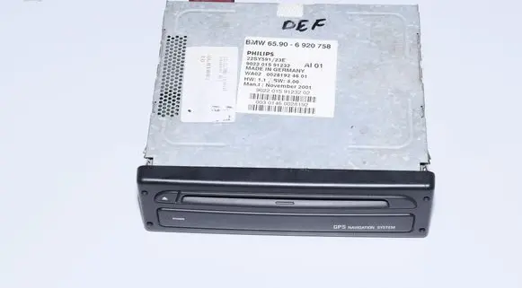 Navigation unit CD/DVD player