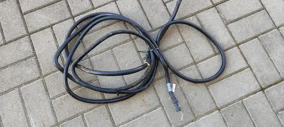 Volkswagen Phaeton Negative earth cable (battery) 3D1971349