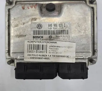 Volkswagen Polo IV 9N3 Engine control unit/module 0281010697 045906019C 28SA5442