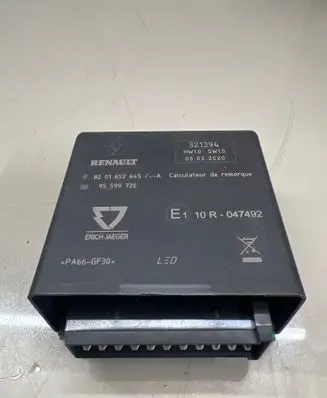 Renault Kadjar Tow bar trailer control unit/module 8201652645 95599726