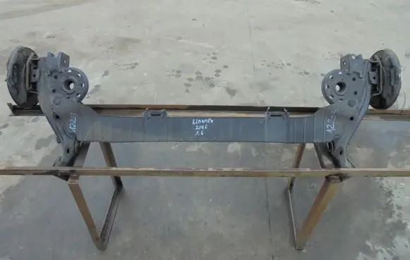 Rear axle beam
