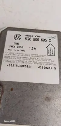 Volkswagen Polo Airbag control unit/module 6Q0909605C 42990312G 5WK42900