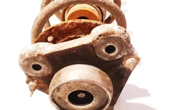 Coil spring mount