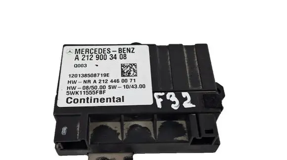 Mercedes-Benz CLS C218 X218 Fuel injection pump control unit/module A2129003408