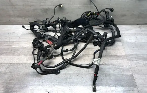 Engine installation wiring loom