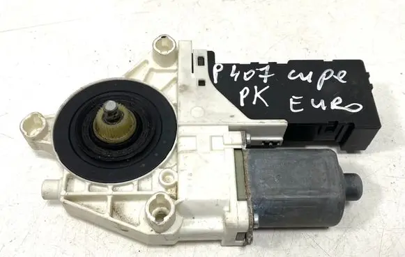 Peugeot 407 Front door window regulator motor 9662062280 981653106