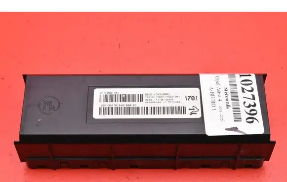 Opel Astra J Engine control unit/module ECU 13591701