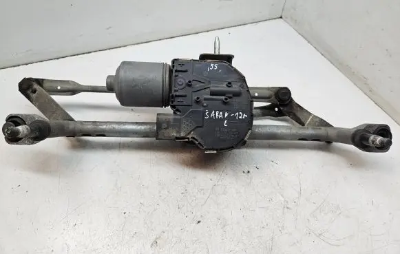 Volkswagen Sharan Front wiper linkage and motor 7N1955119A