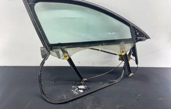 Audi A6 S6 C6 4F Front window lifting mechanism without motor 4F0837462C 4F0837630 4F0837462D